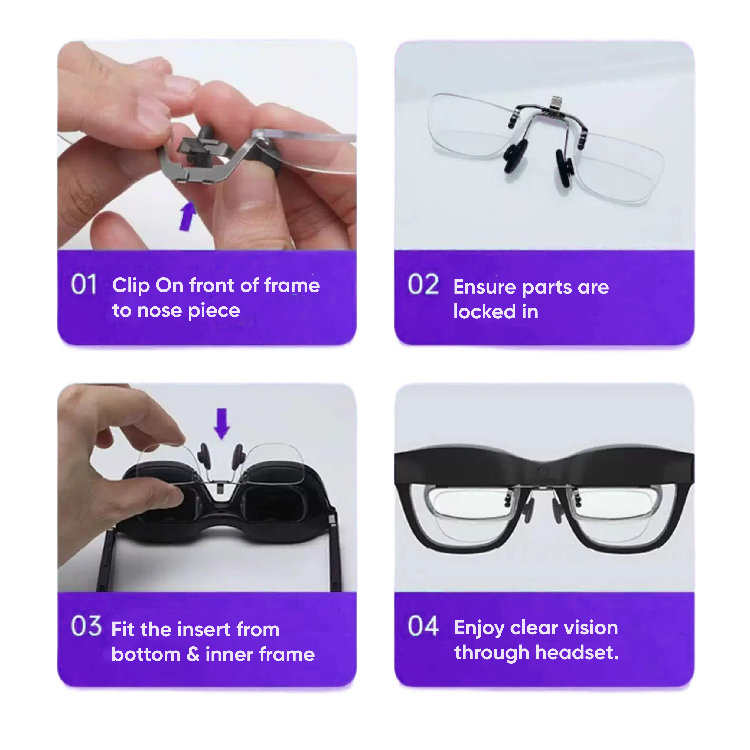 xreal Air & Air 2- Prescription Lens Inserts